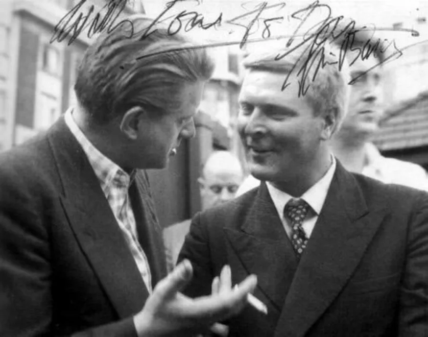 Francis Bacon e Daniel Farson Francis Bacon e Daniel Farson